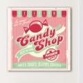 Tableau Vintage Candy Shop