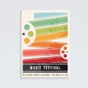 Tableau Affiche de Cinéma Pellicule Movie Festival